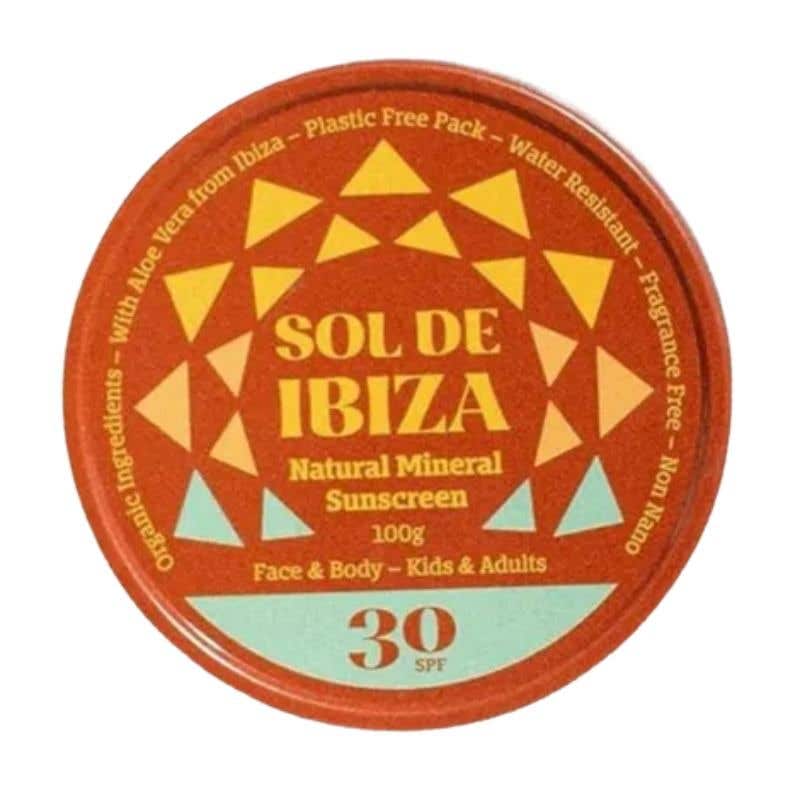 Sol de Ibiza Opalovací krém SPF 30 BIO 100 g