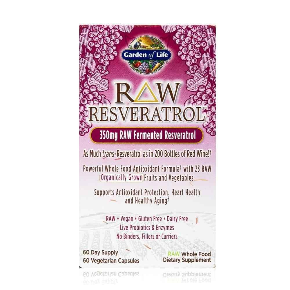 Garden of Life Resveratrol - RAW 60 kapslí