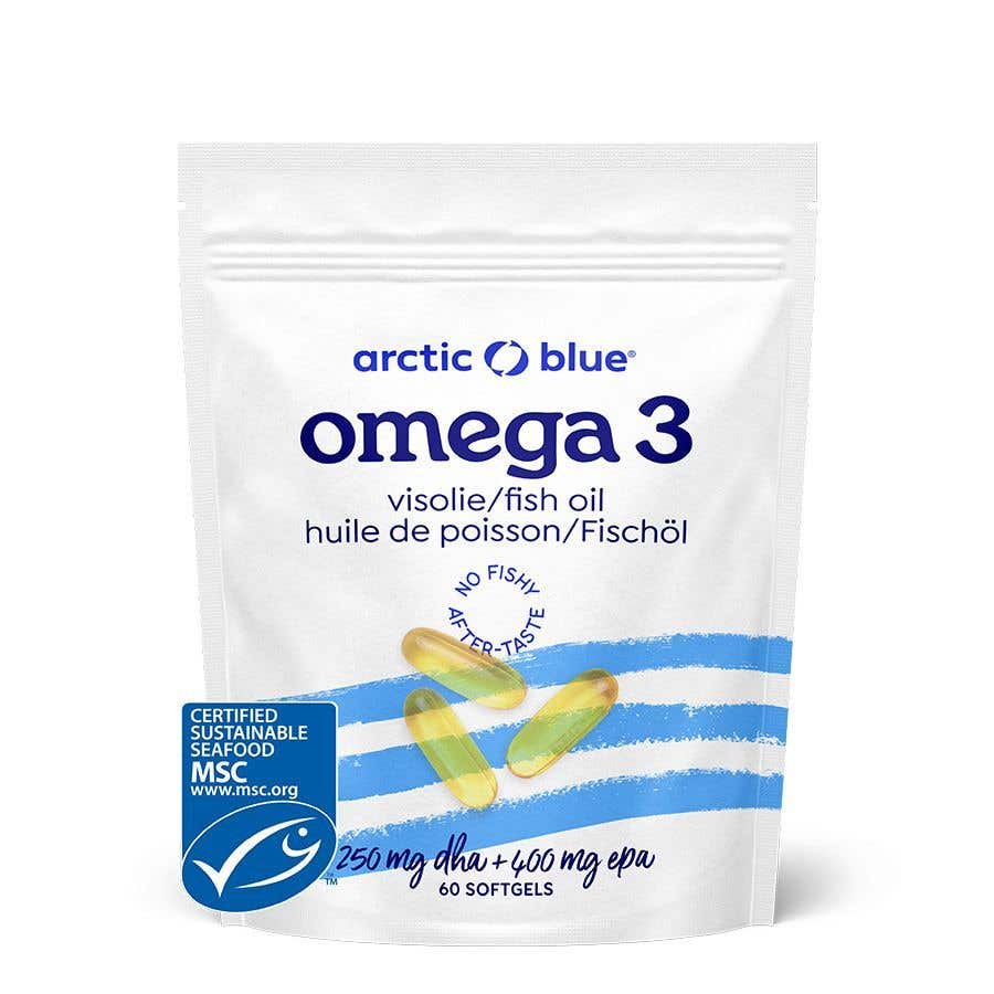 Arctic Blue Omega 3 250 mg DHA 60 kapslí
