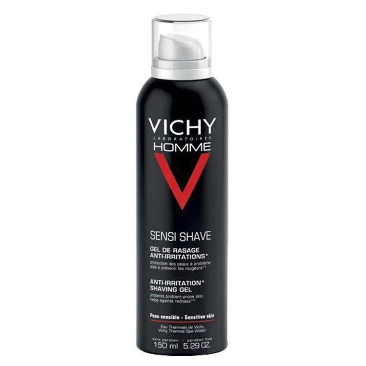 Vichy Homme Gel na holení na citlivou a problematickou pokožku 150ml