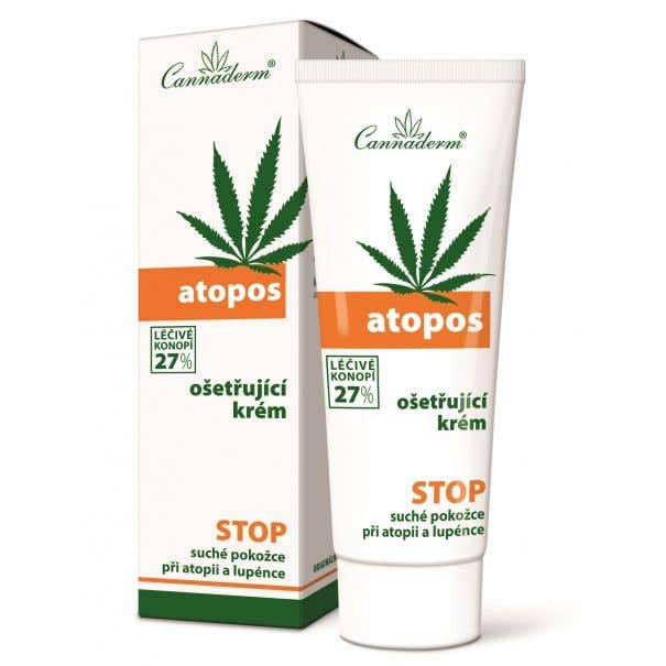 Cannaderm Atopos ošetřující krém 75 ml