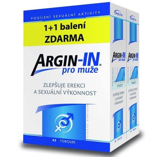 Argin-IN pro muže 90 tobolek 1+1 zdarma