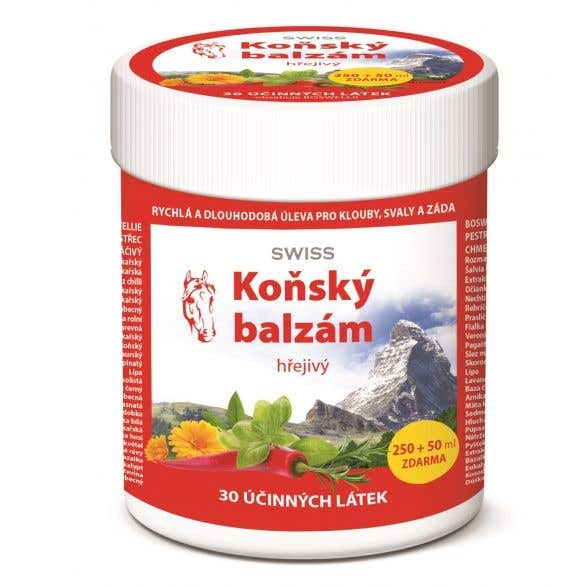 Simply You Koňský balzám SWISS hřejivý 250 + 50 ml