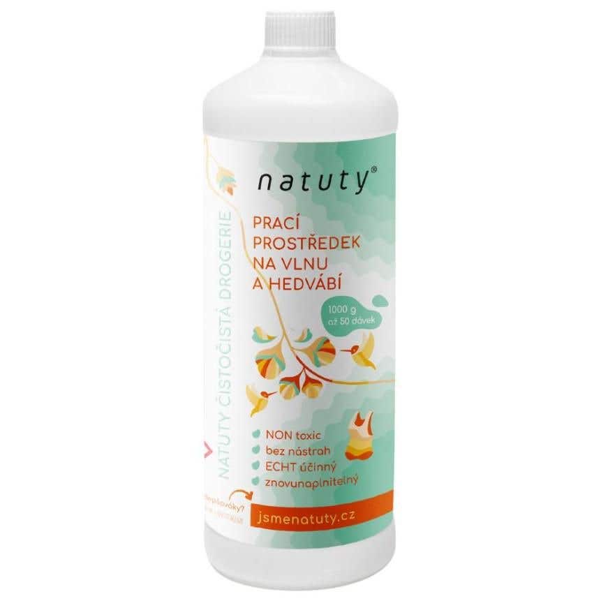 Natuty Prací prostředek na vlnu a hedvábí 1000 ml
