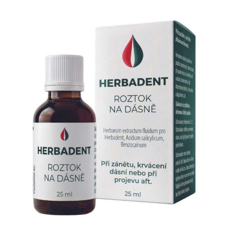Herbadent Roztok na dásně 25 ml