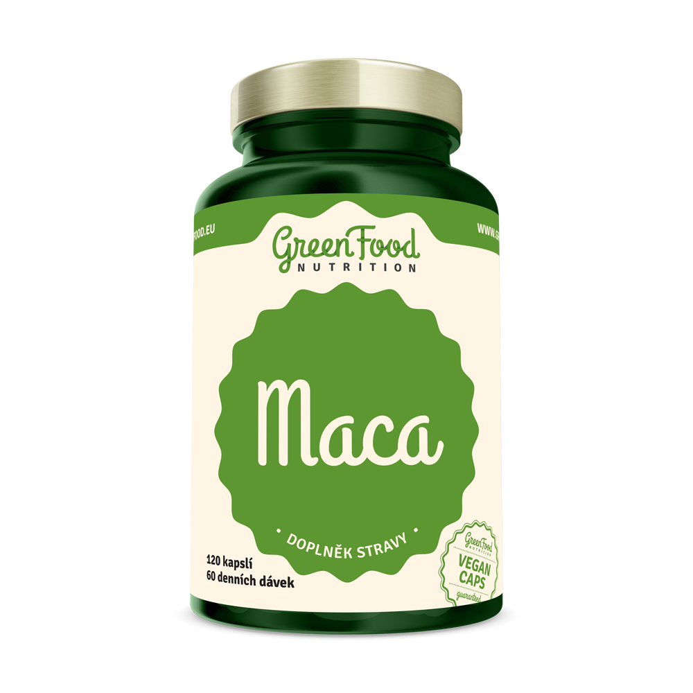 GreenFood Nutrition Maca 120 kapsúl