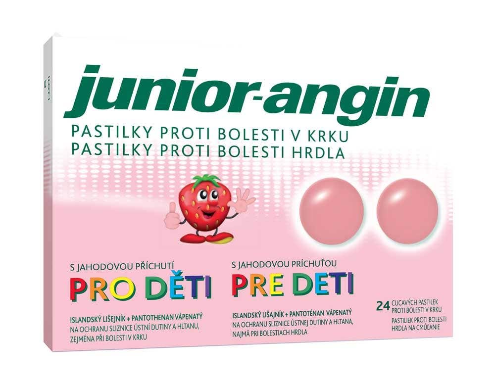 Junior-angin pastilky 24ks