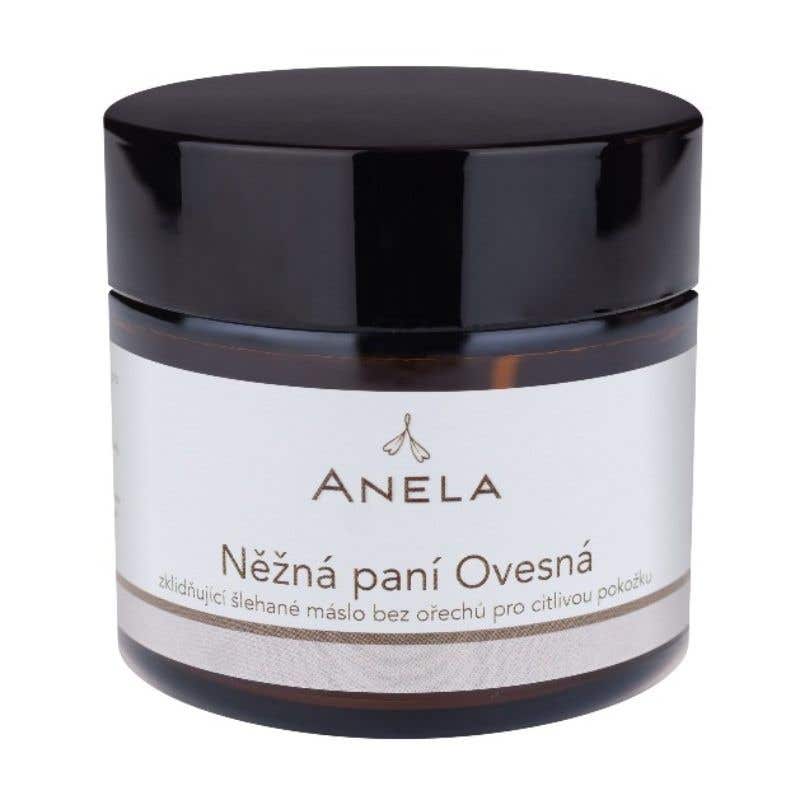 Anela Něžná paní Ovesná – Zklidňující šlehané máslo 50 ml