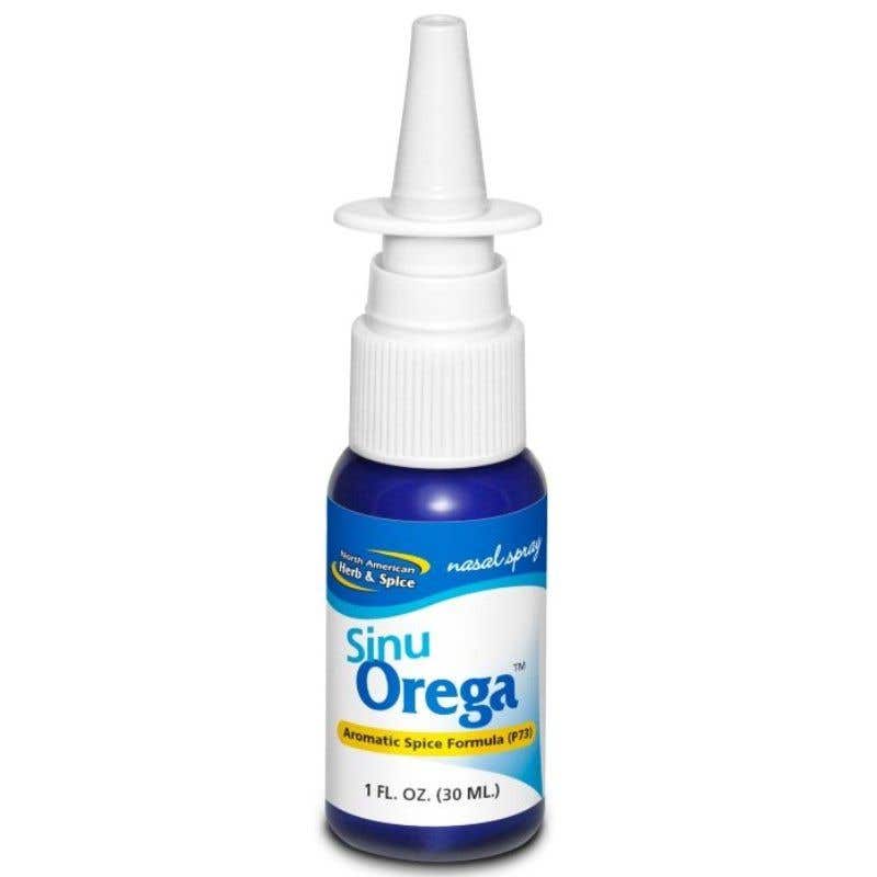 North American Herb & Spice SinuOrega – přírodní sprej do nosu 30 ml