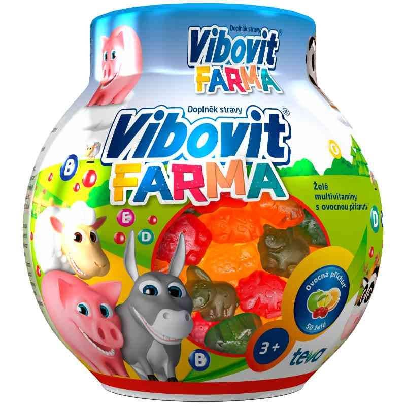 Vibovit Farma želé multivitamíny pro děti 50 ks