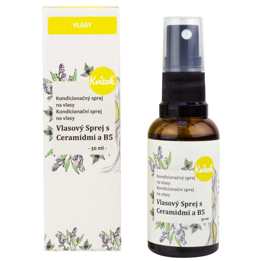 Kvitok Vlasový sprej s ceramidy a B5 30 ml