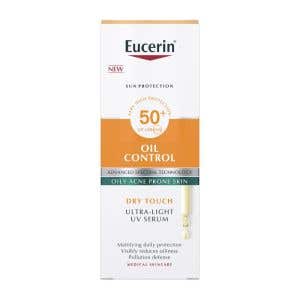 Eucerin Sun UV sérum na opalování na obličej Oil Control SPF 50+ 30 ml