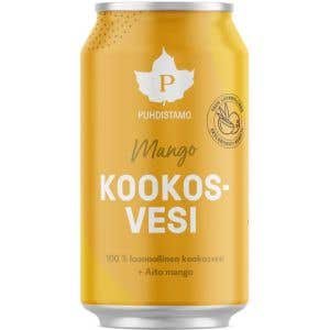 Puhdistamo Coconut Water Mango - Kokosová voda - mango 310 ml
