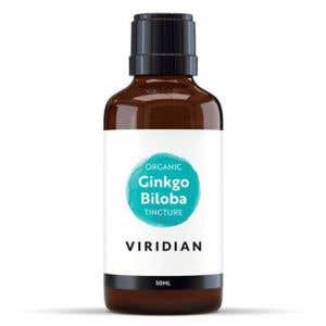 Viridian Ginkgo Biloba Tincture Organic - BIO Tinktura 50ml 