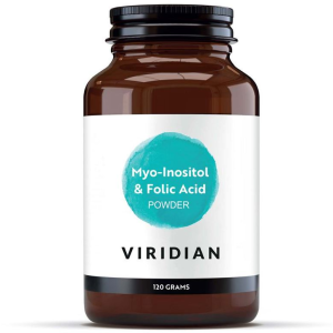 Viridian Myo-Inositol & Folic Acid (Myo-Inositol s kyselinou listovou) 120 g
