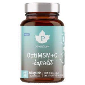 Puhdistamo OptiMSM+C - Podpora pohybového aparátu 120 kapslí