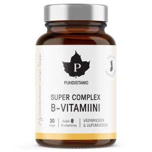 Puhdistamo Super Vitamin B Complex 30 kapsl&iacute;