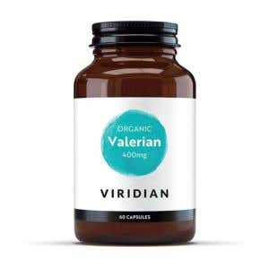 Viridian Valerian Root Organic - BIO kořen Kozl&iacute;ku l&eacute;kařsk&eacute;ho 400mg 60 kapsl&iacute; 