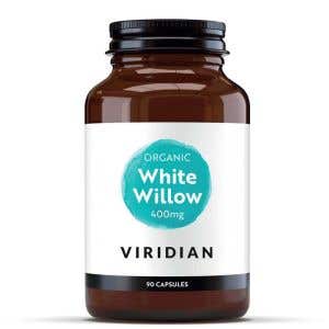 Viridian White Willow Bark kůra z bílé vrby 400 mg BIO 90 kapslí 