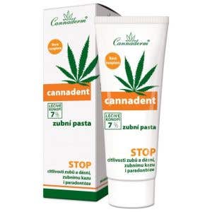 Cannaderm Cannadent Zubná pasta new 75 g