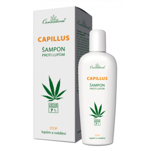 Cannaderm Capillus šampón proti lupinám new 150ml