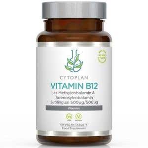 Cytoplan Vitamín B12 1000 µg Bioaktívny pod jazyk 60 tabliet