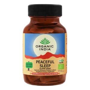 Organic India Peaceful Sleep – Klidné spaní BIO 60 kapslí