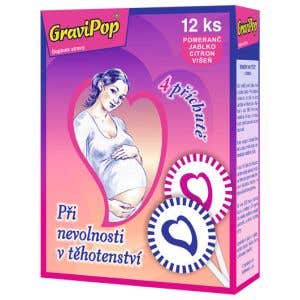 VitaHarmony GraviPop lízátka 4 příchutě 12 ks