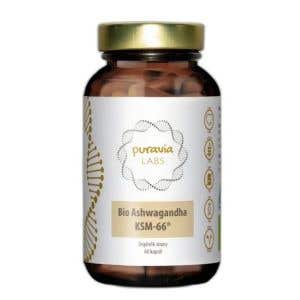 Puravia Labs Ashwagandha KSM-66&reg; BIO 60 kapsl&iacute;