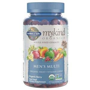 Garden of Life Mykind Organics Multi Gummies Pro Muže - z organického ovoce 120 vegan gummies