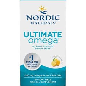 Nordic Naturals Ultimate Omega 1280 mg - citron 60 kapsl&iacute;