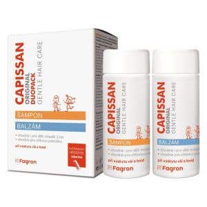 Capissan Original &scaron;ampon a balz&aacute;m proti v&scaron;&iacute;m 2&times; 200 ml