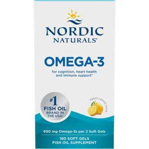 Nordic Naturals Omega-3 690 mg - citron 180 kapsl&iacute;