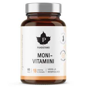 Puhdistamo Moni-Vitamini – Multivitamin 60 kapslí 