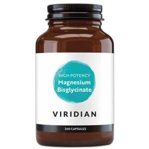 Viridian Magnesium Bisglycinate High Potency 240 kapsl&iacute;