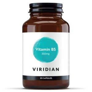 Viridian Vitamin B5 350 mg 90 kapslí 