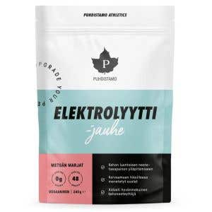 Puhdistamo Electrolyte Powder - iontový prášek červené bobulovité ovoce 240 g