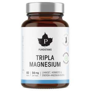 Puhdistamo Triple Magnesium - Hořčík 60 kapslí