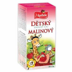 Apotheke Dětský ovocný čaj malinový 20x2g