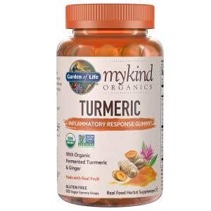 Garden of Life Mykind Organics Turmeric Inflammatory Response 120 vegan gummies