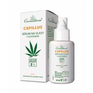 Cannaderm Capillus sérum na vlasy s kofeínom new 40ml