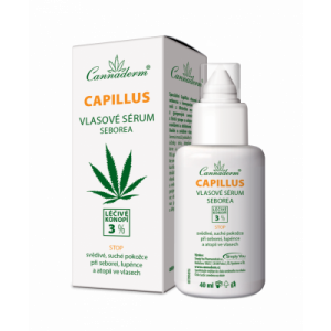 Cannaderm Capillus vlasové sérum seborea new 40ml