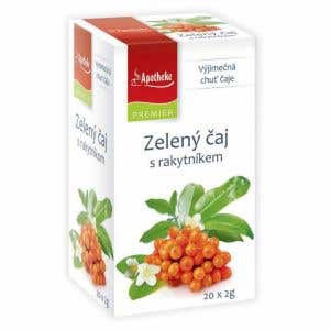 Apotheke Zelený čaj s rakytníkem 20 nálevových sáčků