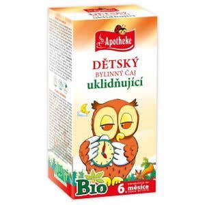 Apotheke Dětský čaj BIO uklidňující 20x1,5g 