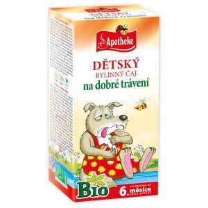 Apotheke Dětský čaj BIO dobré trávení 20x1,5g 