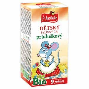 Apotheke Dětský čaj BIO průduškový 20x1,5g 