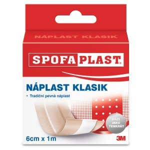 3M Spofaplast Klasik Textilní náplast 6 cm x 1 m