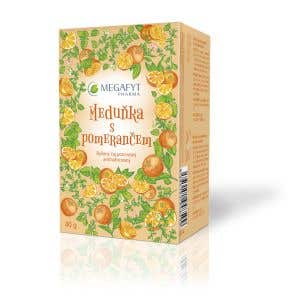 Megafyt Meduňka s pomerančem 20 n&aacute;levov&yacute;ch s&aacute;čků