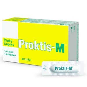 Proktis-M Rektálne čapíky 10x2g