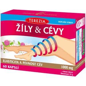 Terezia Žíly & cévy 60 kapslí